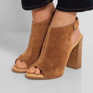 Michael Kors Collection Suede Block Heels US9.5 EU40.5 NWT